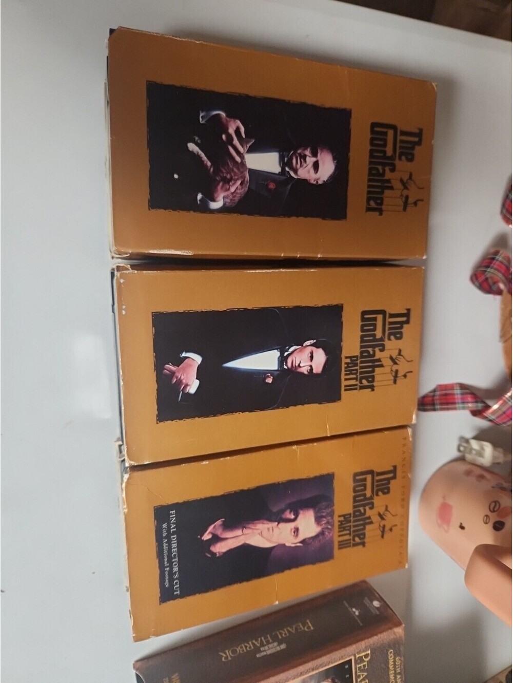 The Godfather Collection VHS Movie Trilogy On Six Tapes I II III!